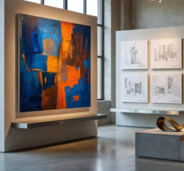 Gallery-style presentation of MUZA LAB LTD's highlighted portfolio works